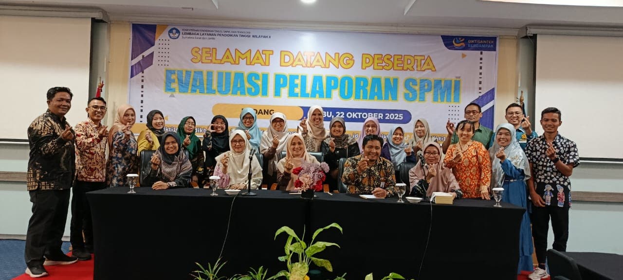 AKPER Baiturrahmah Ikuti Kegiatan Evaluasi Pelaporan SPMI di Hotel Truntum Padang